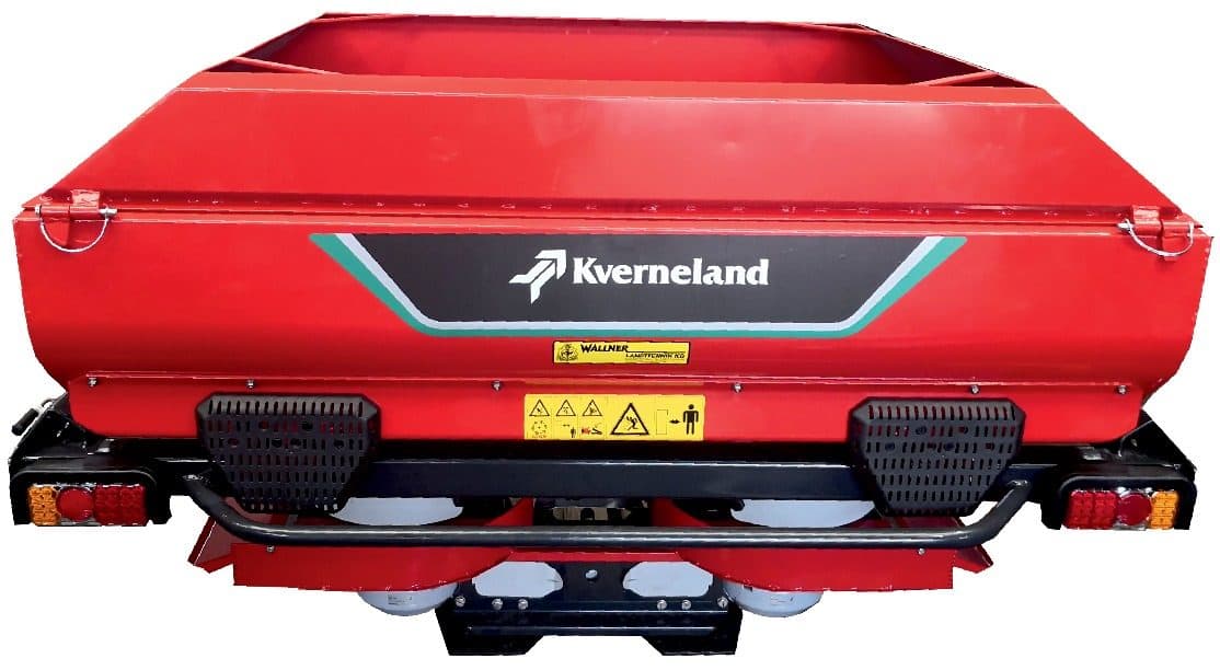 Wiegestreuer mit Teilbreiten von 1 m