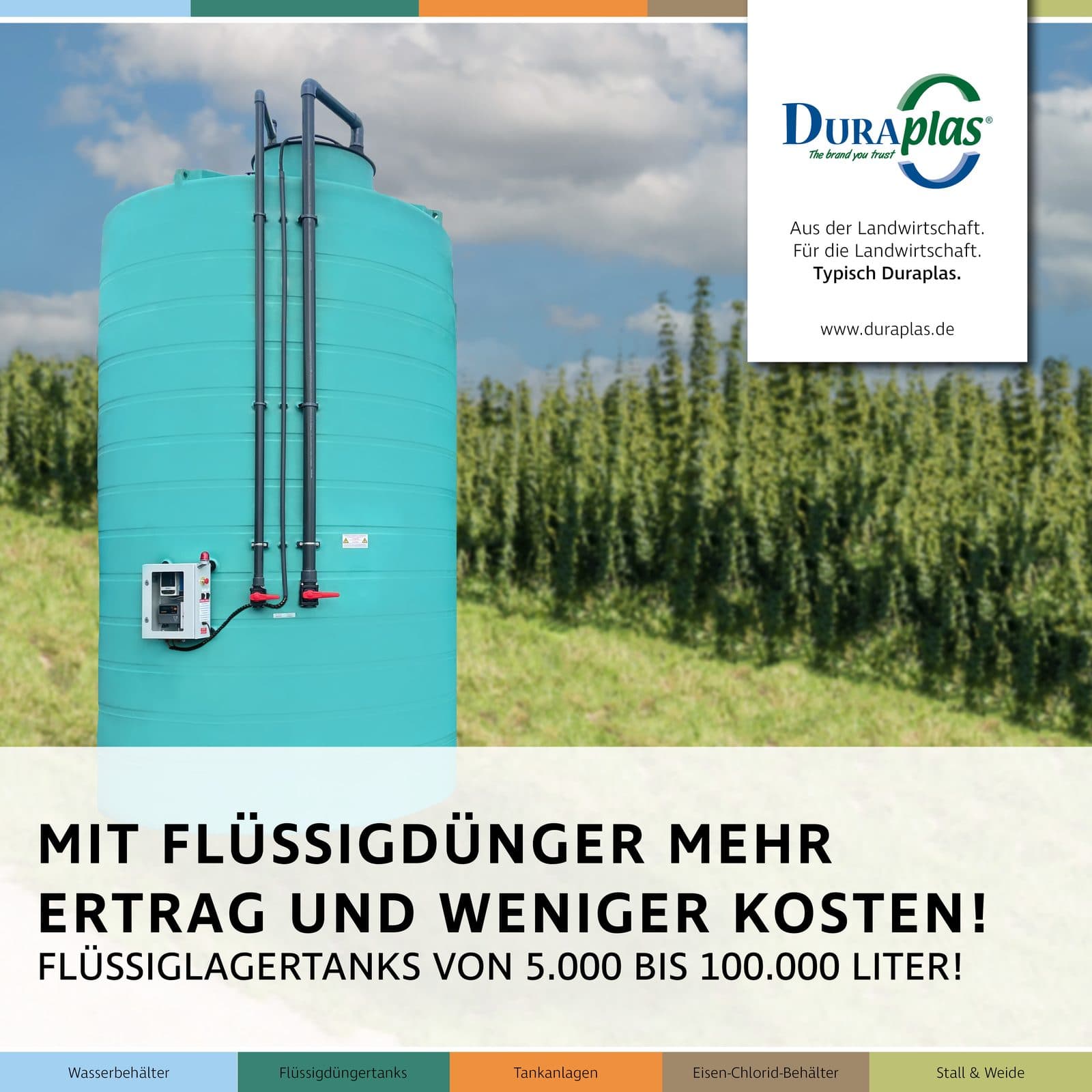 5.000 bis 100.000 Liter